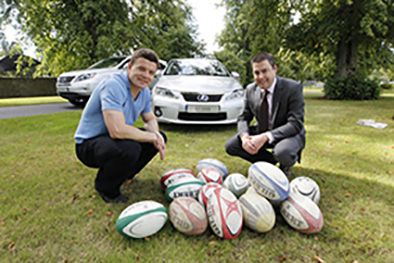 Lexus Renew Partnership with Brian O’Driscoll