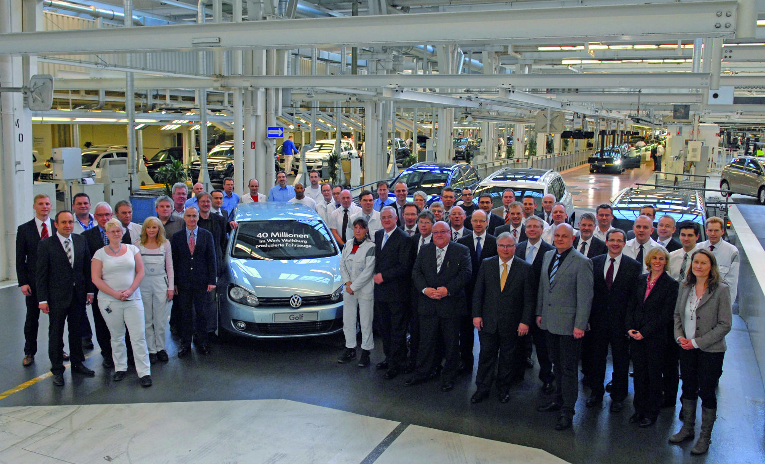 Volkswagen Reaches 40 Million Vehicles