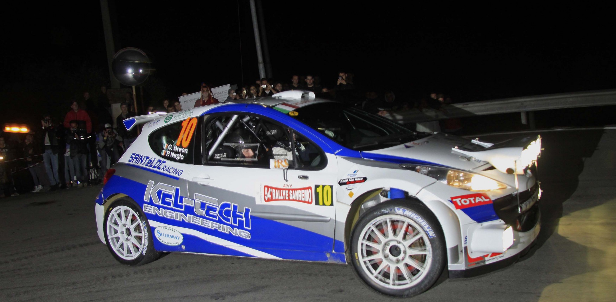 6th Overall and McRae Award for Breen in Sanremo