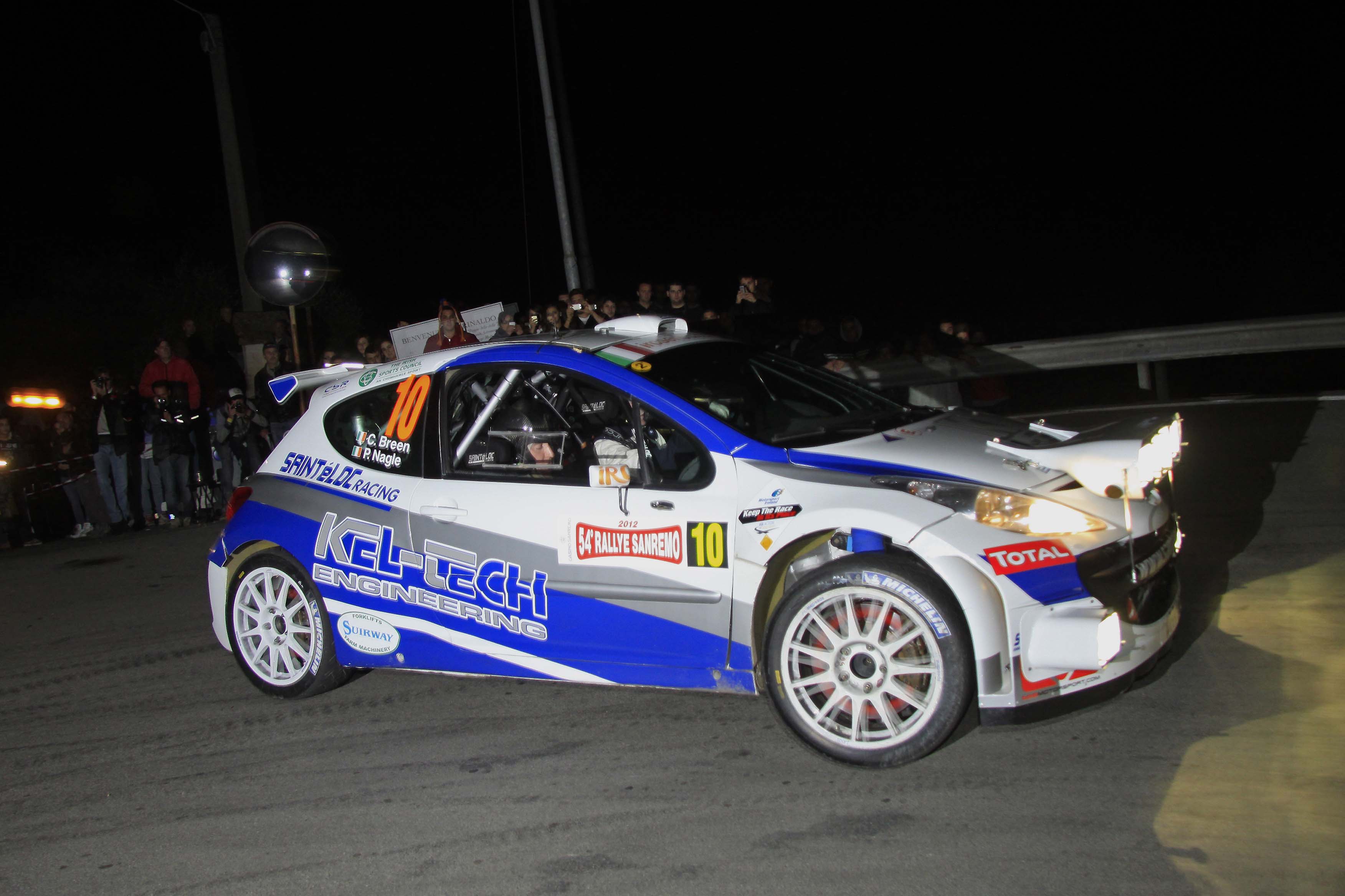 6th Overall and McRae Award for Breen in Sanremo