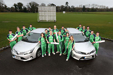 Toyota Sponsor Cricket Ireland