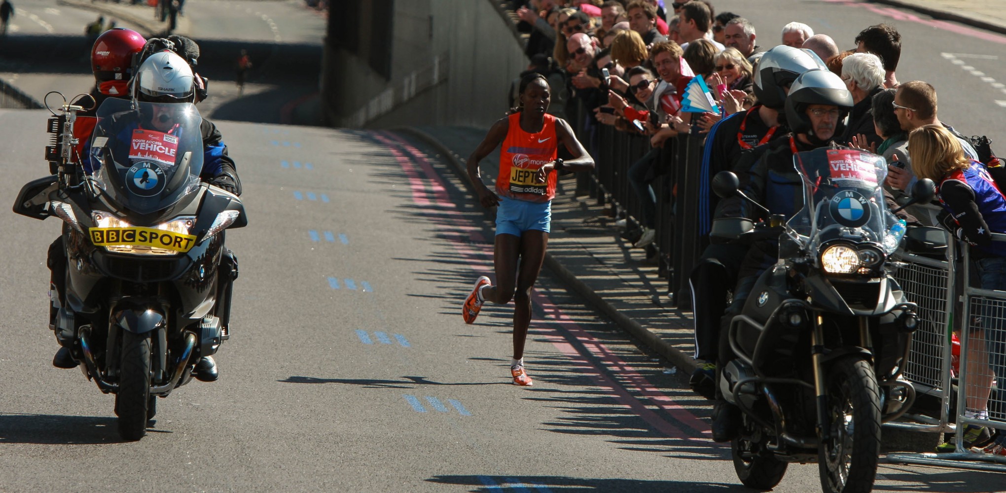 BMW Motorrad In London Marathon