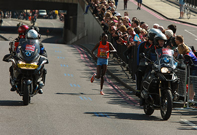 BMW Motorrad In London Marathon