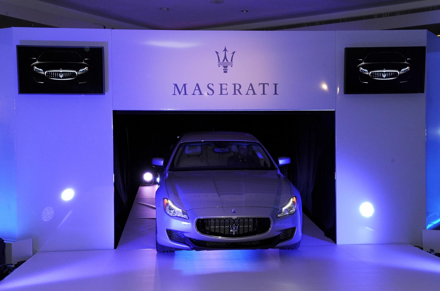 Maserati Quattroporte London Unveiling
