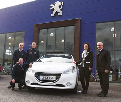 Paul Nagle Announced as Peugeot Brand Ambassador