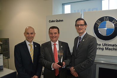 Aftersales Dealer of the Year Award for Colm Quinn