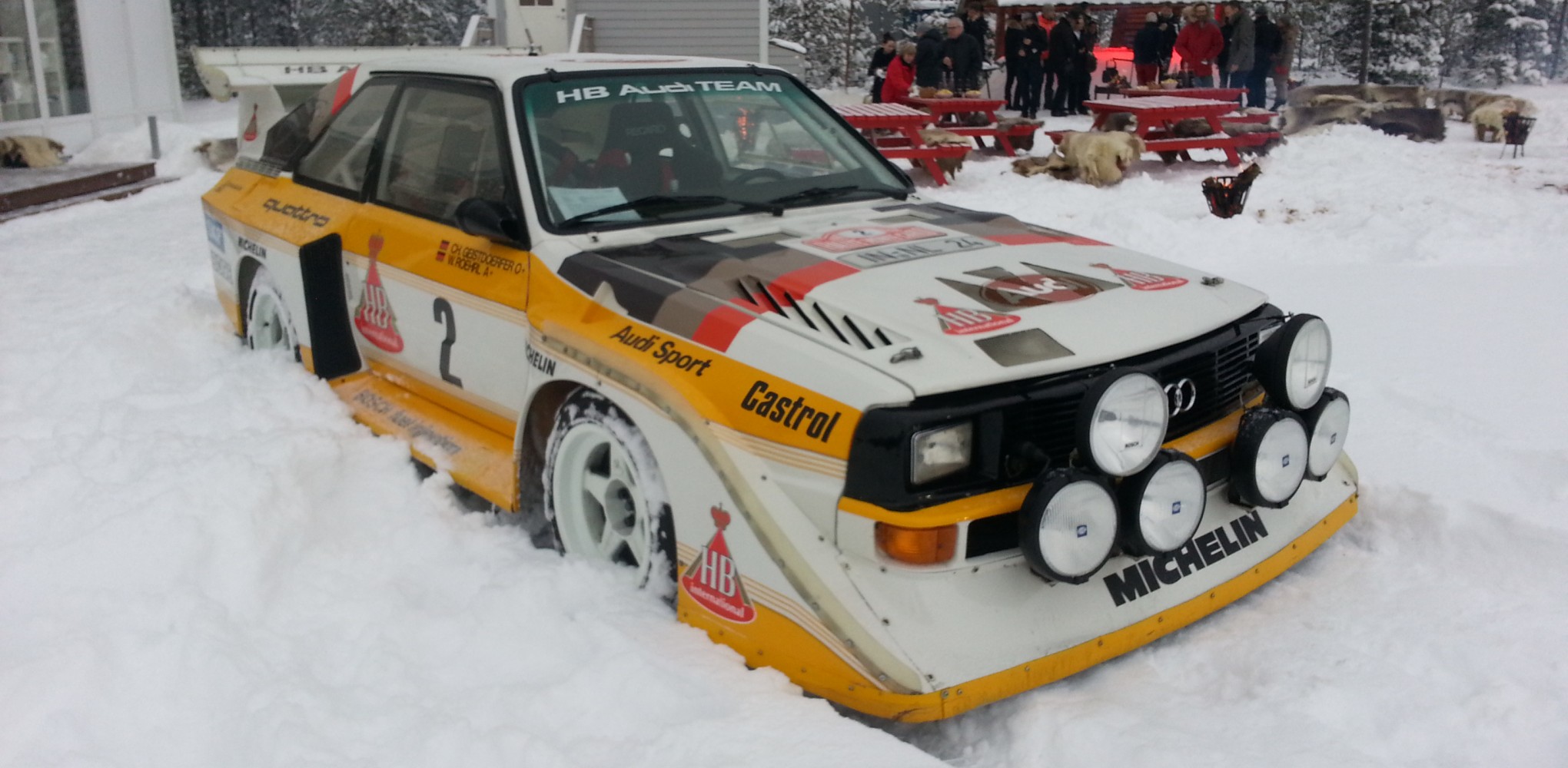 Audi Quattro S1 With Stig Blomqvist
