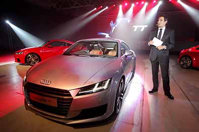 Audi TT Unveiled In Dublin