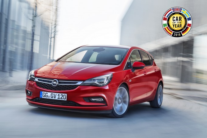 Opel Astra Voted Car of The Year