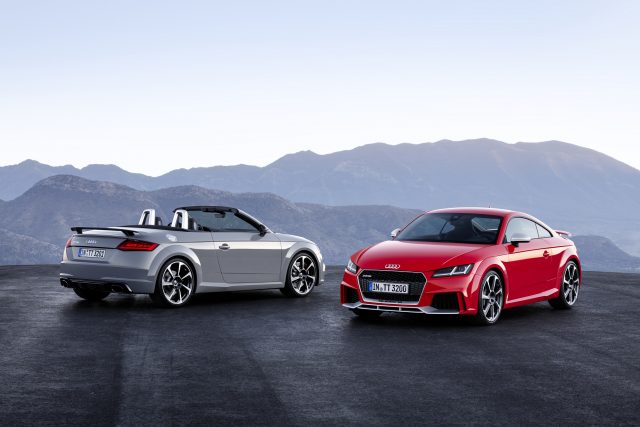 Audi TT RS Roadster, Audi TT RS Coupé