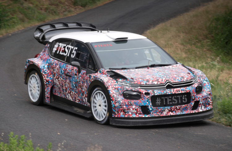 2017 Citroën WRC Makes Asphalt Debut