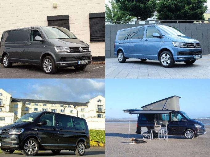 Volkswagen Transporter, Shuttle, Caravelle and California