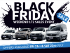 Black Friday Weekend 172 Sales Event For VW Commercials
