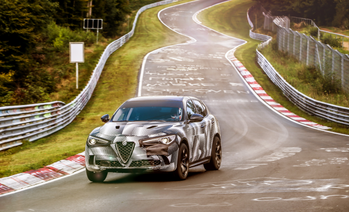 Alfa Romeo Stelvio Quadrifoglio Sets New Nürburgring Record