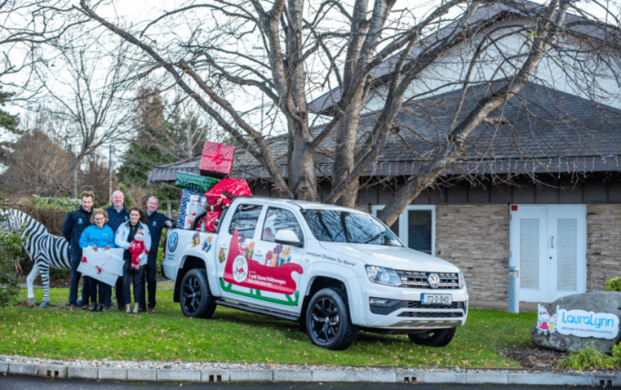 Frank Keane VW Delivers Christmas Cheer To LauraLynn