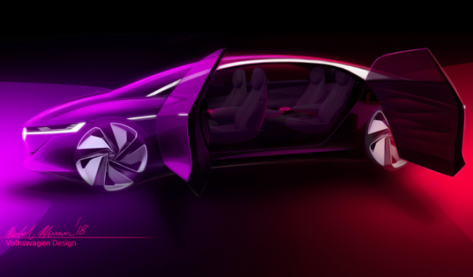 VW Ready For World Premiere Of The I.D. VIZZION