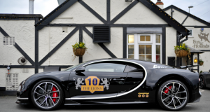 Bugatti Chiron Joins Cannonball Lions Trip