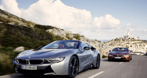 BMW i8 Roadster & Coupe Turning Heads!