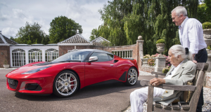 Hazel Chapman & The 100,000th Lotus In 70th Celebrations