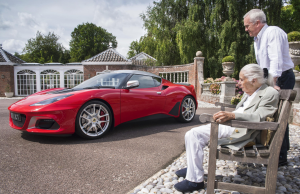 Hazel Chapman & The 100,000th Lotus In 70th Celebrations