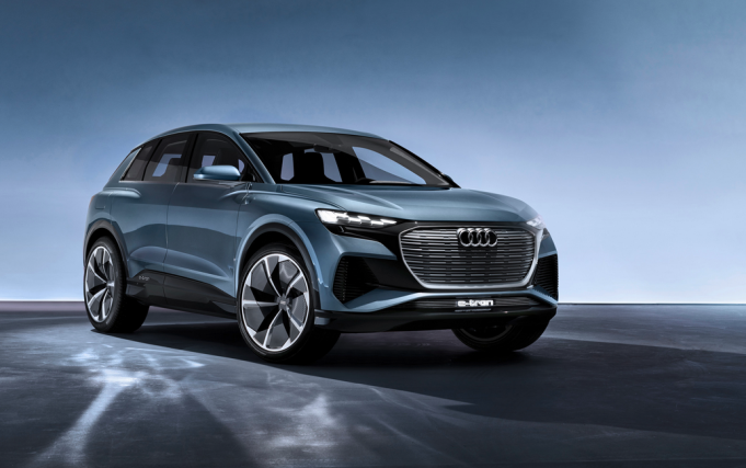 Audi Q4 E-Tron Concept Breaks Cover