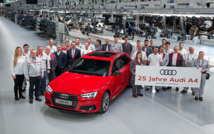 Audi A4 Celebrates Turning 25 Years Old