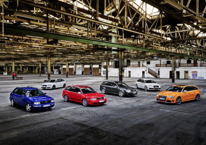 Audi Sport Celebrates 25 Years Of RS Models