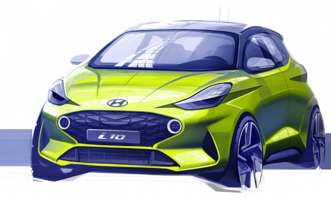 First Sketch Of All-New Hyundai i10 Revealed
