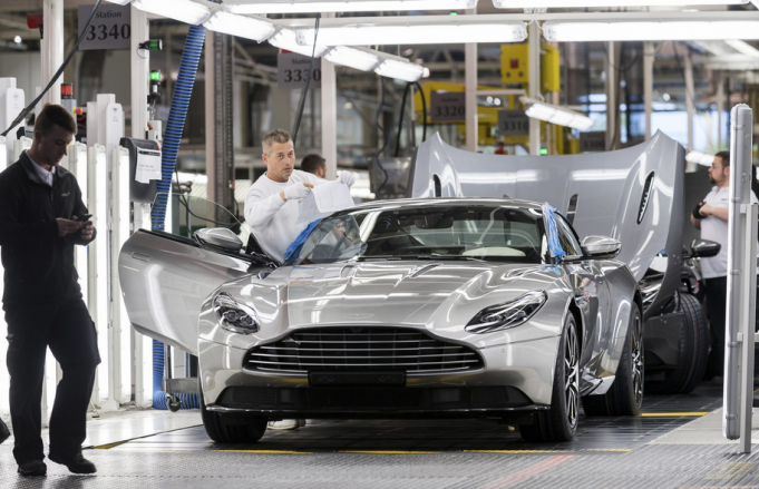Aston Martin Temporarily Suspend Manufacturing Operations