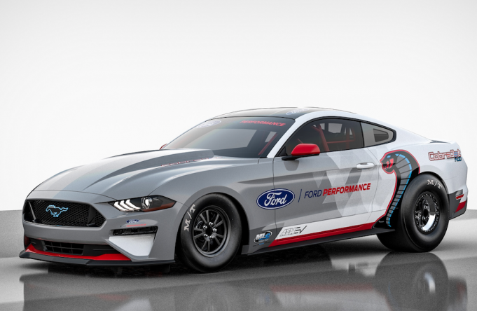 Ford Mustang Electric Dragster