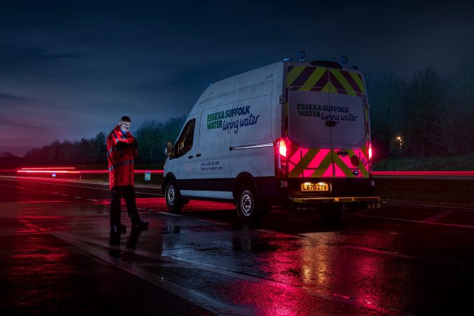 Ford Pioneers Illuminated Rear Panels for Vans