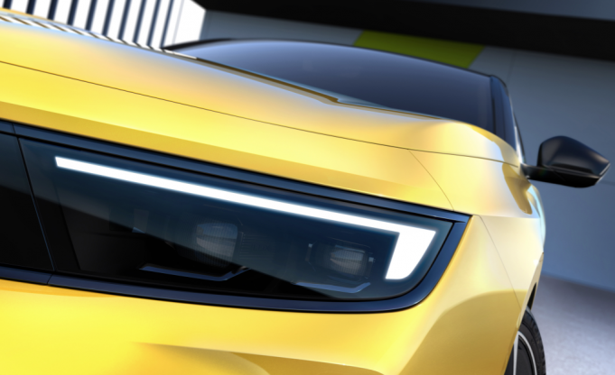 Sneak Peek At New Opel Astra