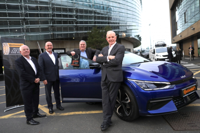 Kia EV6 Takes Continental Tyres Irish Car of the Year Title