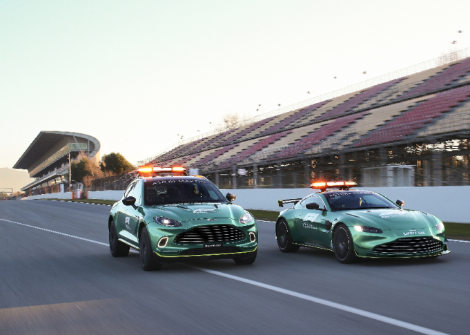Aston Martin Continues As Official Safety Car Of Formula 1®