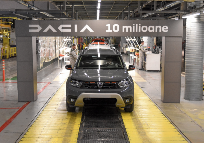 Dacia Celebrates Production Of 10 Millionth Vehicle