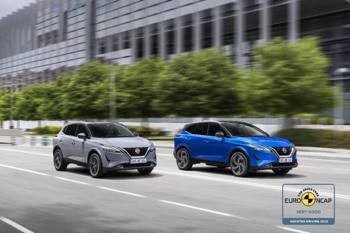 Nissan Qashqai Achieves “very good” Rating In EURO NCAP