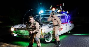 Ecto-1 Ghostbusters Car Gearing Up For Cannonball