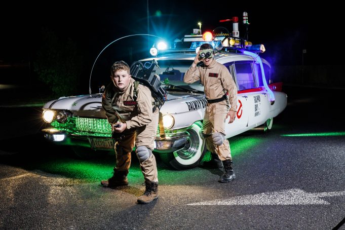 Ecto-1 Ghostbusters Car Gearing Up For Cannonball