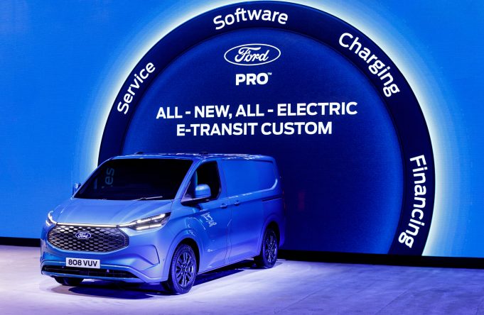 All-Electric E-Transit Custom