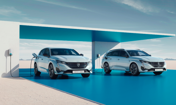 PEUGEOT Reveals New e-308 & e-308 SW