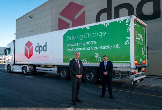 DPD Ireland Switch To 100% HVO Biofuel In HGV’s
