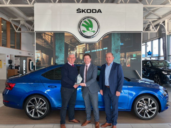 George Corbett Motors ŠKODA Dealer of the Year 2022