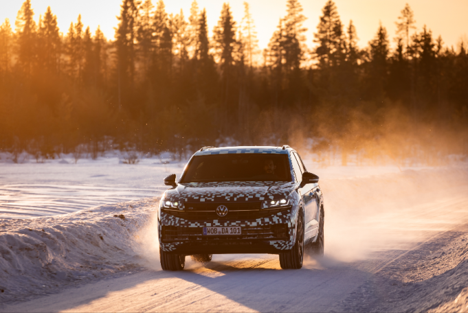 New VW Touareg Getting Closer