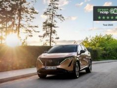 Nissan Ariya Wins 5-Star Rating By Green NCAP