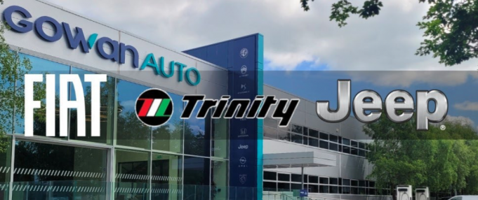 Trinity Motors Appointed Fiat & Jeep Dealership