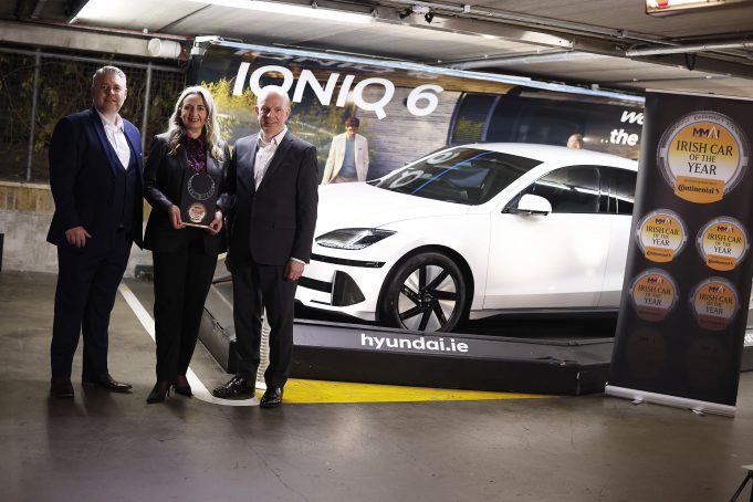 Hyundai IONIQ 6 Takes Irish Car of the Year Title for 2024