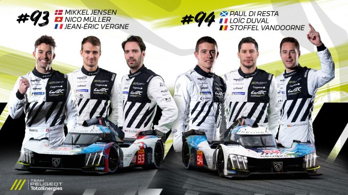 Team Peugeot WEC Driver Line-Up