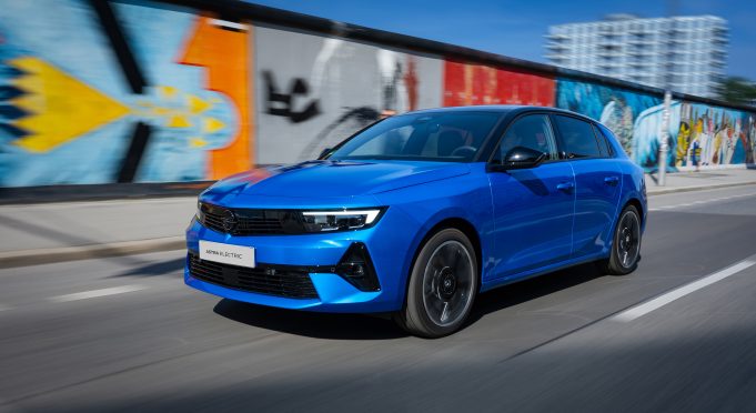 Opel Astra Electric Debut at NEVO EV Show