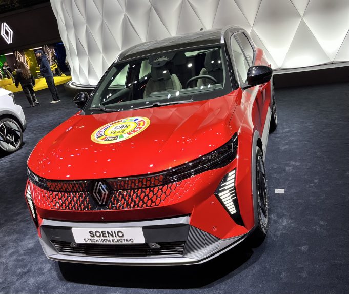 Renault Scenic E-tech Wins Europe’s Car of the Year 2024
