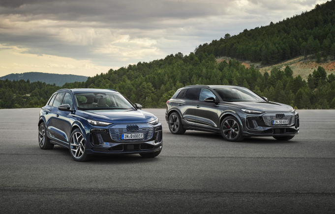New Audi Q6 e‑tron